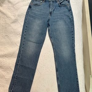 Gap Sky High Straight Jeans